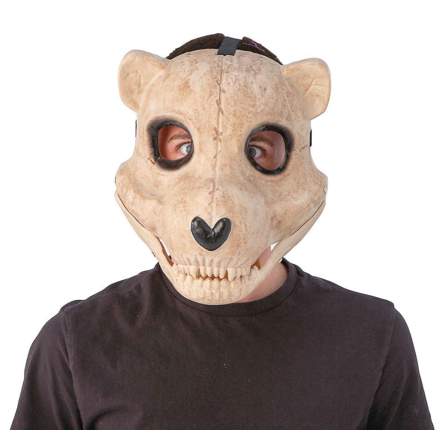 Skeleton Bear Full-Face Injection Plastic Mask