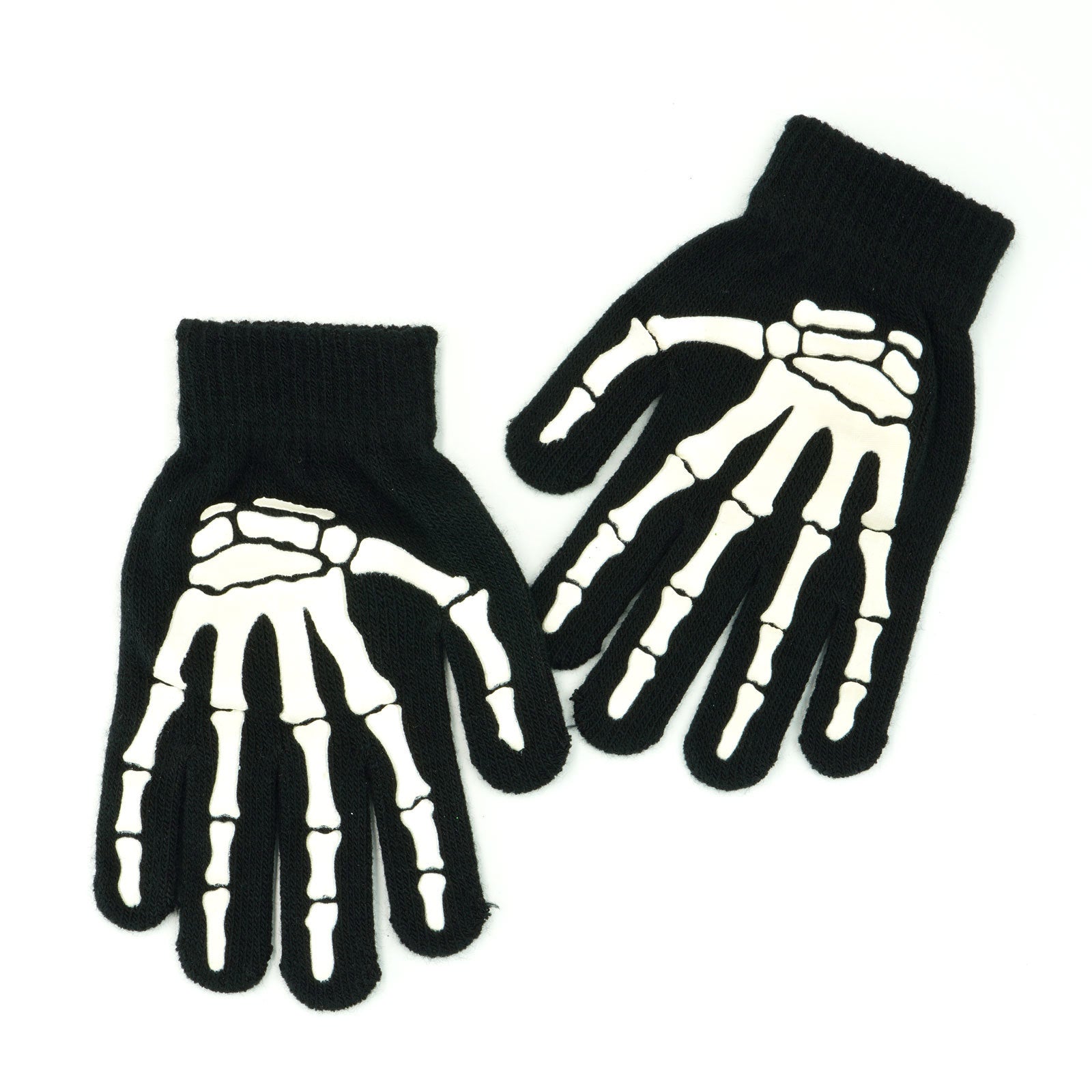 Funny Bones Ghoulish Glow in the Dark Gloves