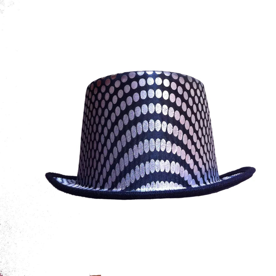 Silver Squared Top Hat