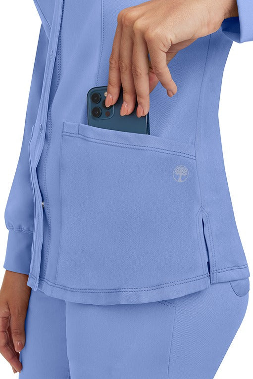 Megan Jacket Cell Blue