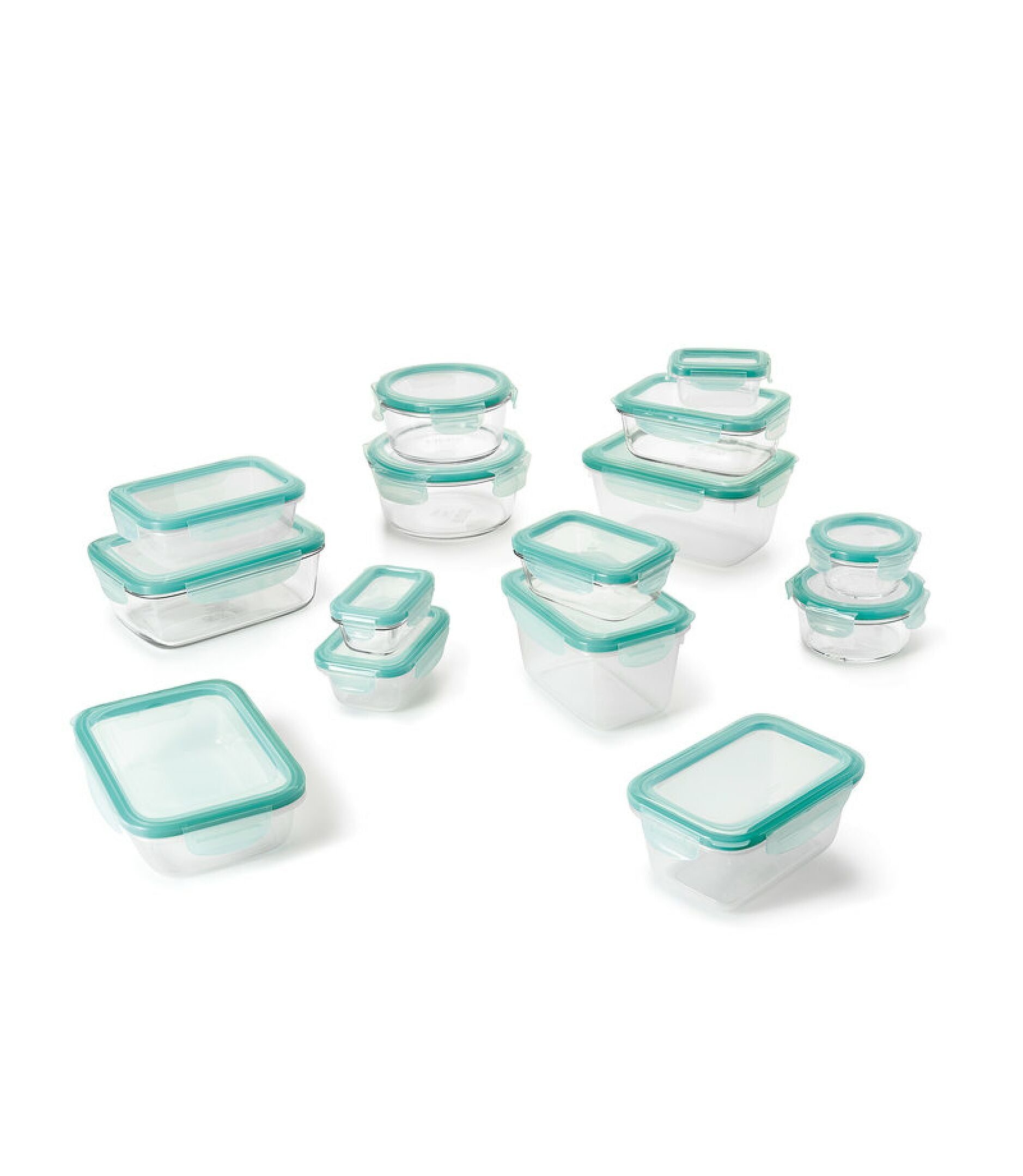 OXO Good Grips 30 Piece Smart Seal Glass & Plastic Container Set