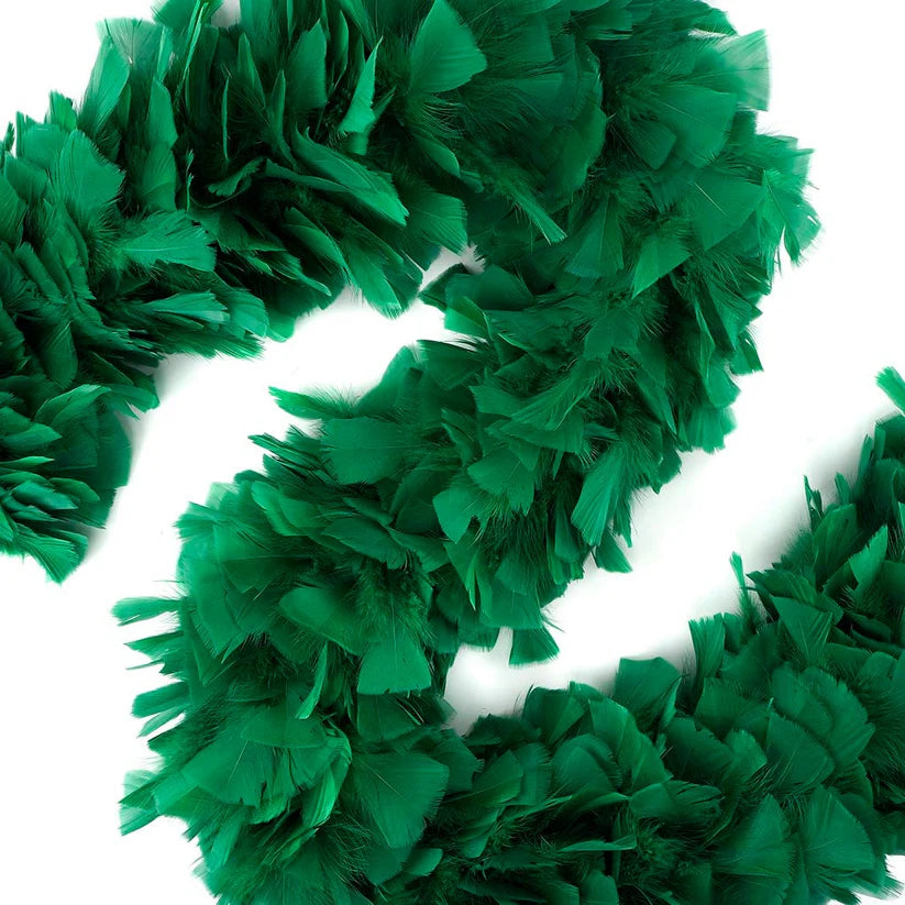 Turkey Boa - Emerald - 2 yards (6 ft)