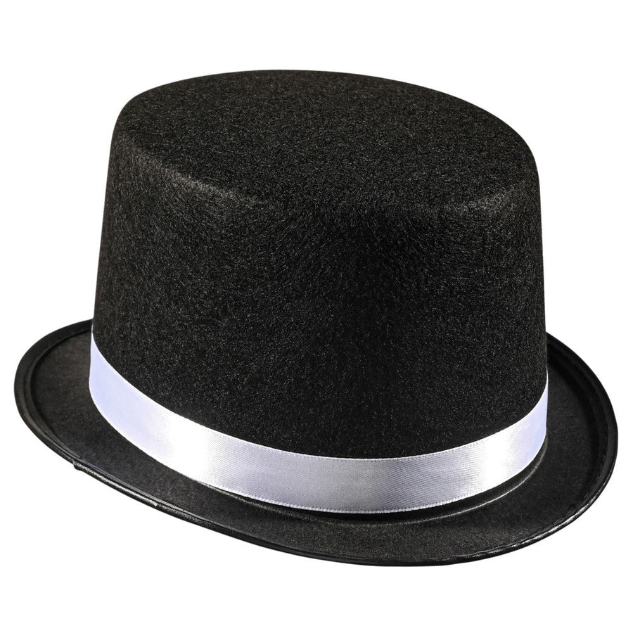 Tuxedo Top Hat - Kids Silver