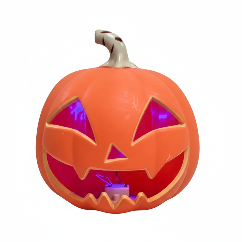 5" Jack-O-Lantern LED Pumpkin Flameless Candle Light