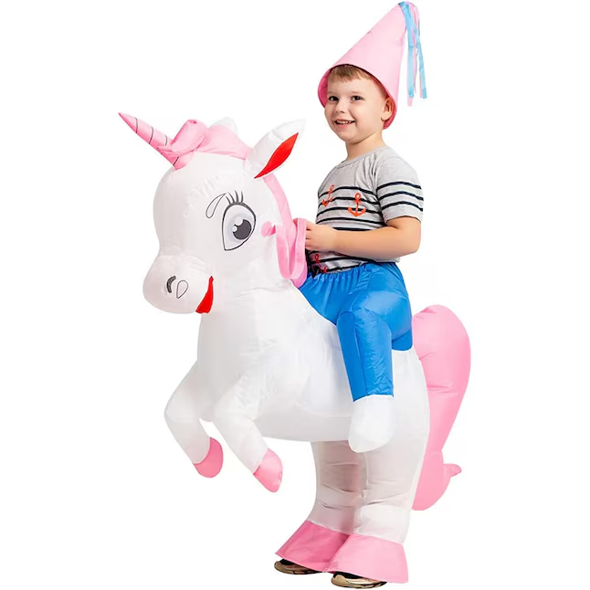 48" Inflatable Unicorn Costume for Kids