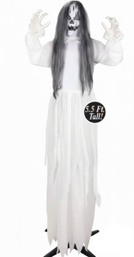 5.5 FT Standing Pop Up Creepy Lady