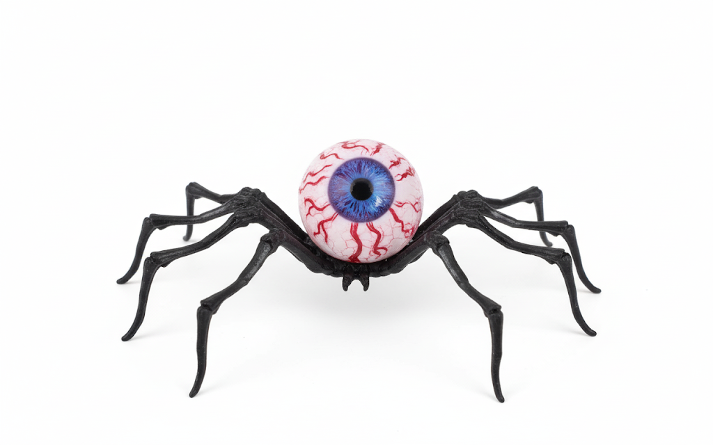 8" Creepy Spider Eye