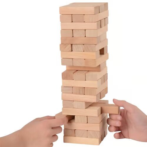 Wooden Tower Game