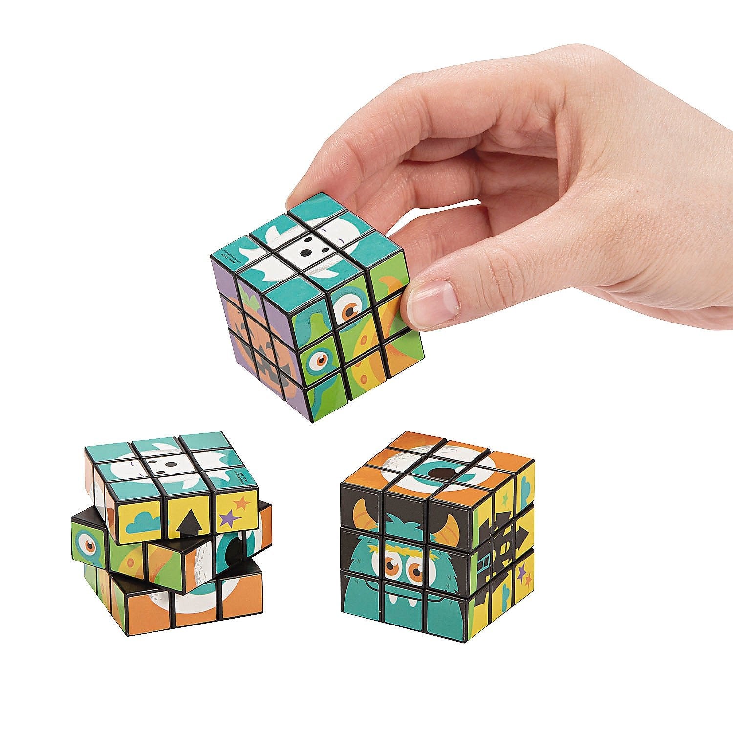 PDQ Mini Monster Puzzle Cubes