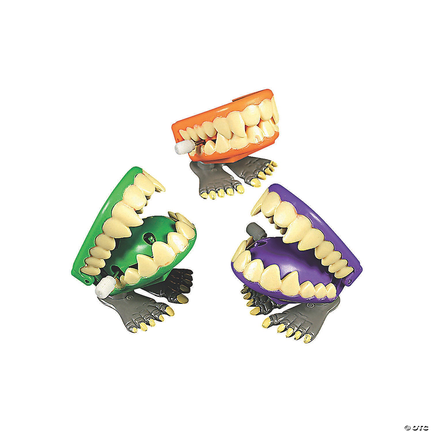 PDQ Plastic Monster Wind-Up Chomping Teeth