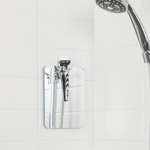 Viso Acrylic Shower Mirror with Rozor Hoc