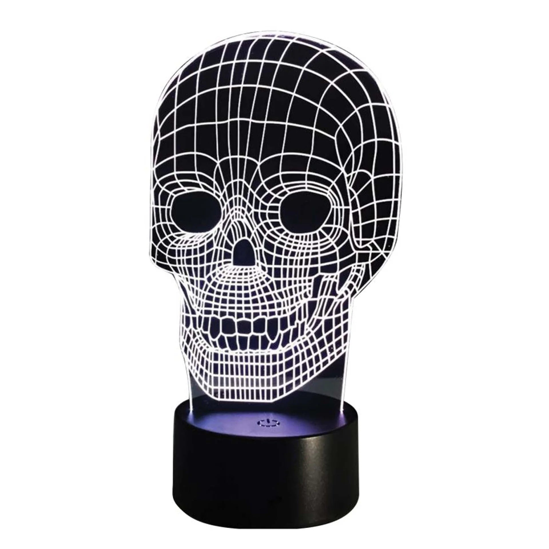 3D LED LIGHT UP SKULL