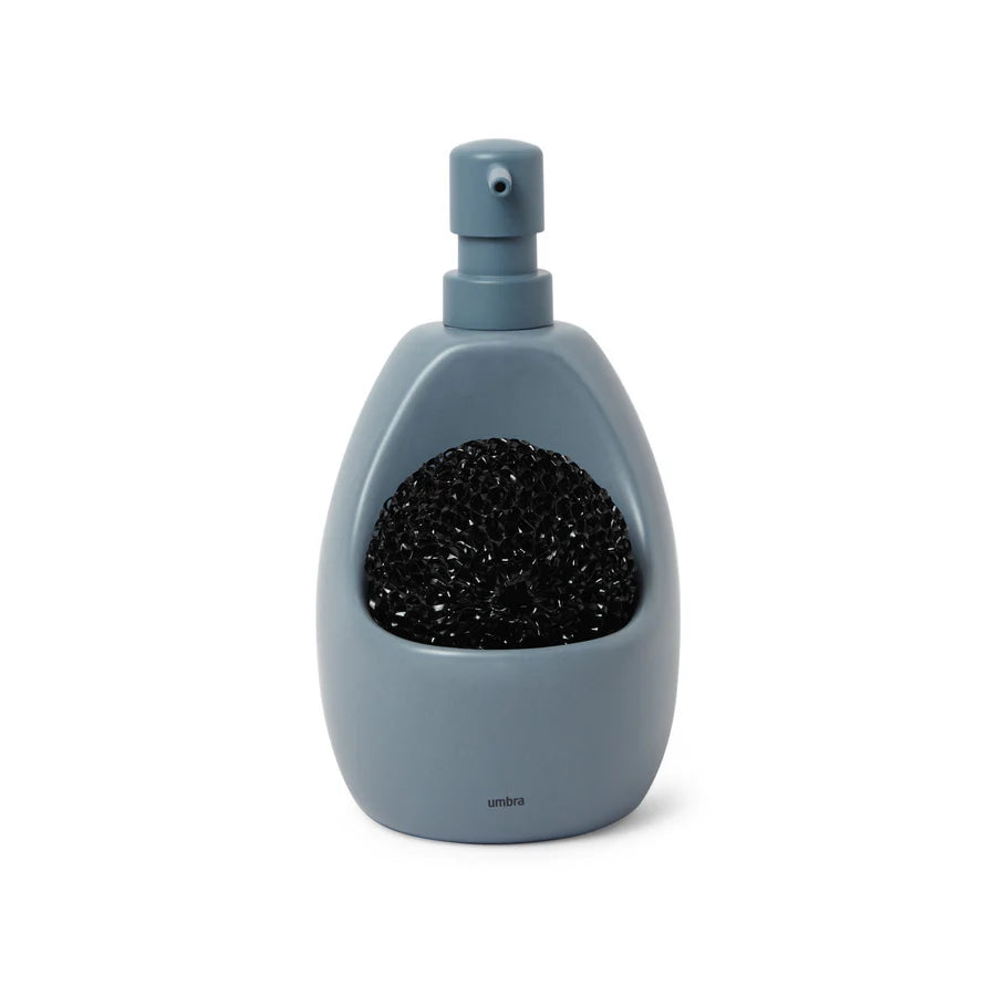 Joey Soap Pump & Scrubby Slate Blue
