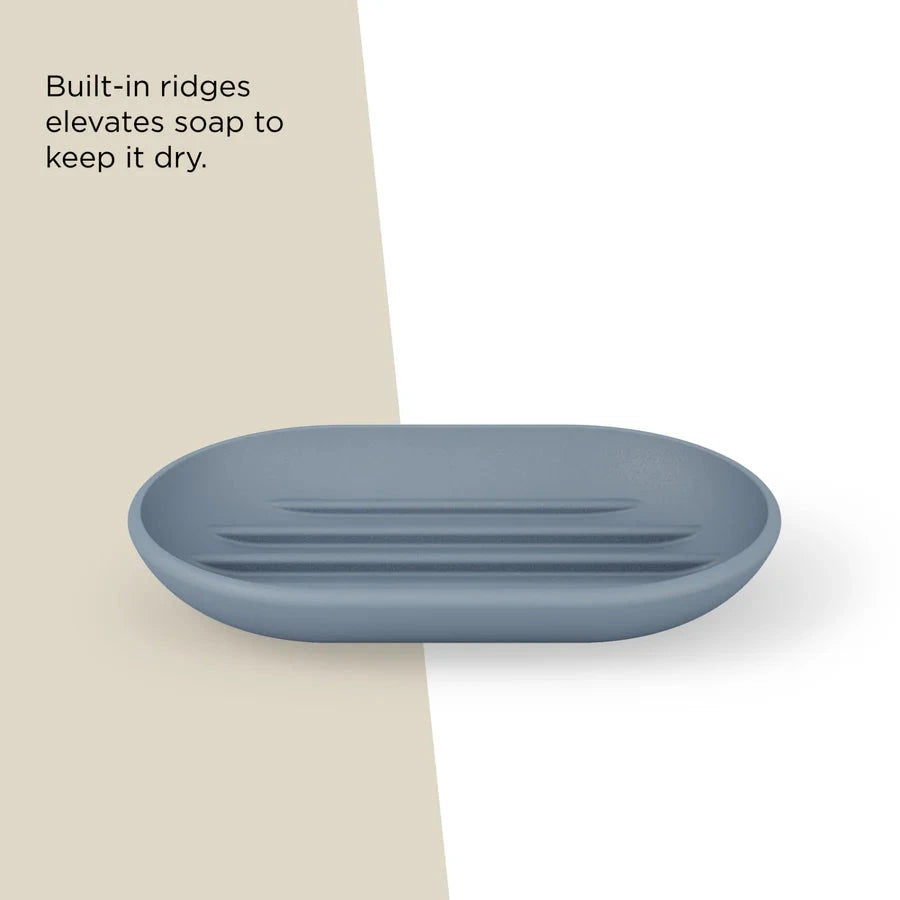 Touch Soap Dish Slate Blue