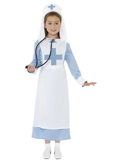 WW1 Nurse Costume Blue