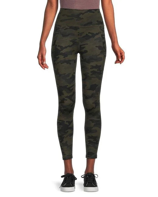 Women's Black Rachel Camo Print Leggings