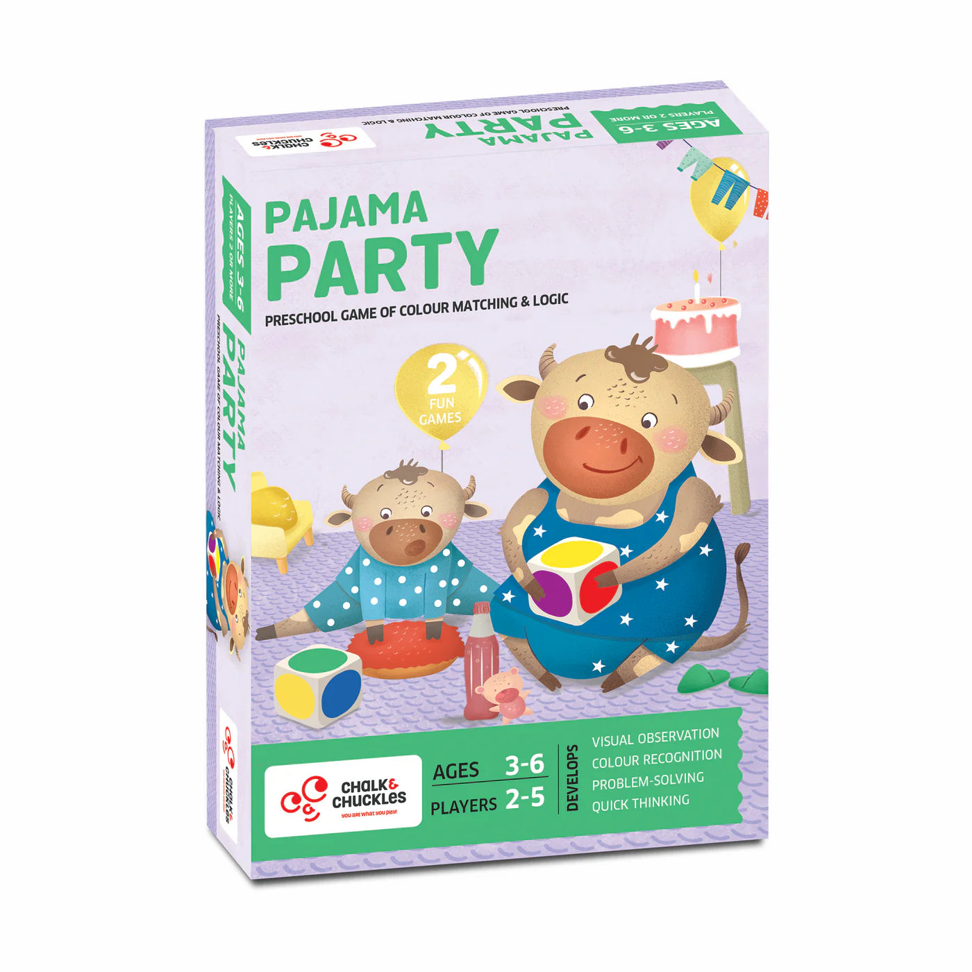 Pajama Party Matching Game
