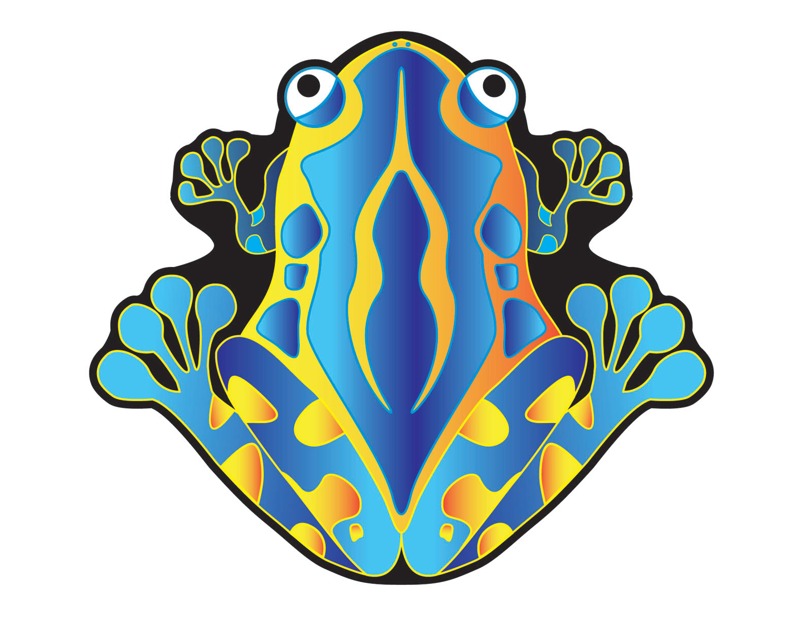 Microkite Kite Macaw & Frog Mini Kites, 2 pack