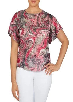 Blouse Black Multi - Ruby Rd