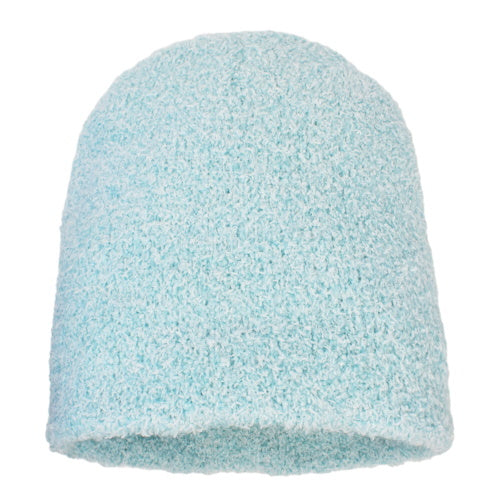 POLY EYELASH BEANIE - BLUE