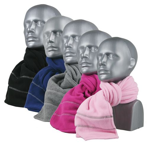 Super-Soft Sport Fleece Scarf in 2 colors