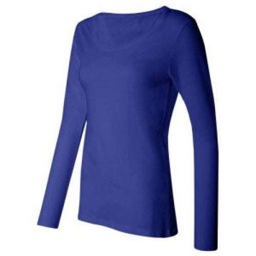 Silky Long Sleeve Underscrub T-Shirt Blue