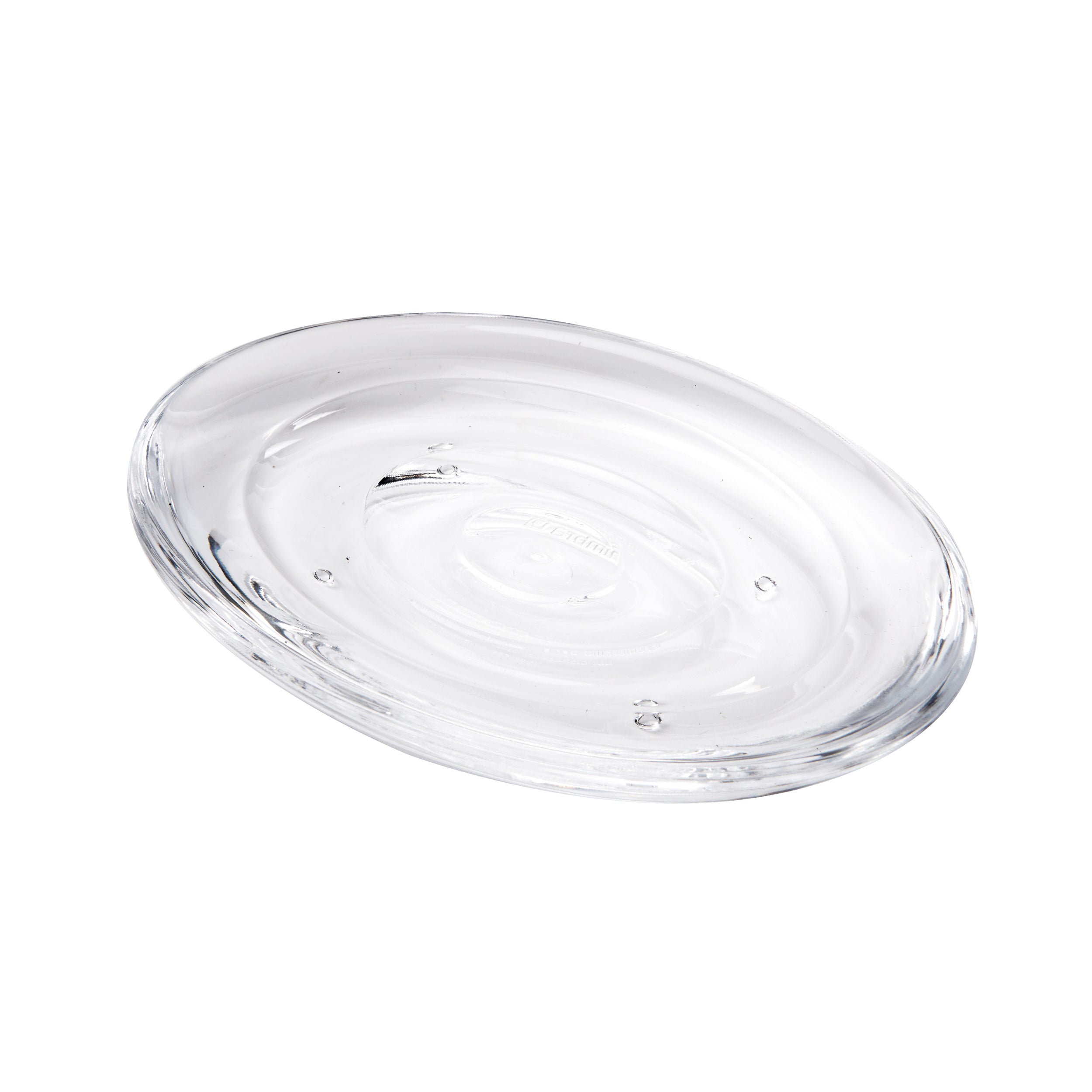 DROPLET SOAP DISH CLEAR
