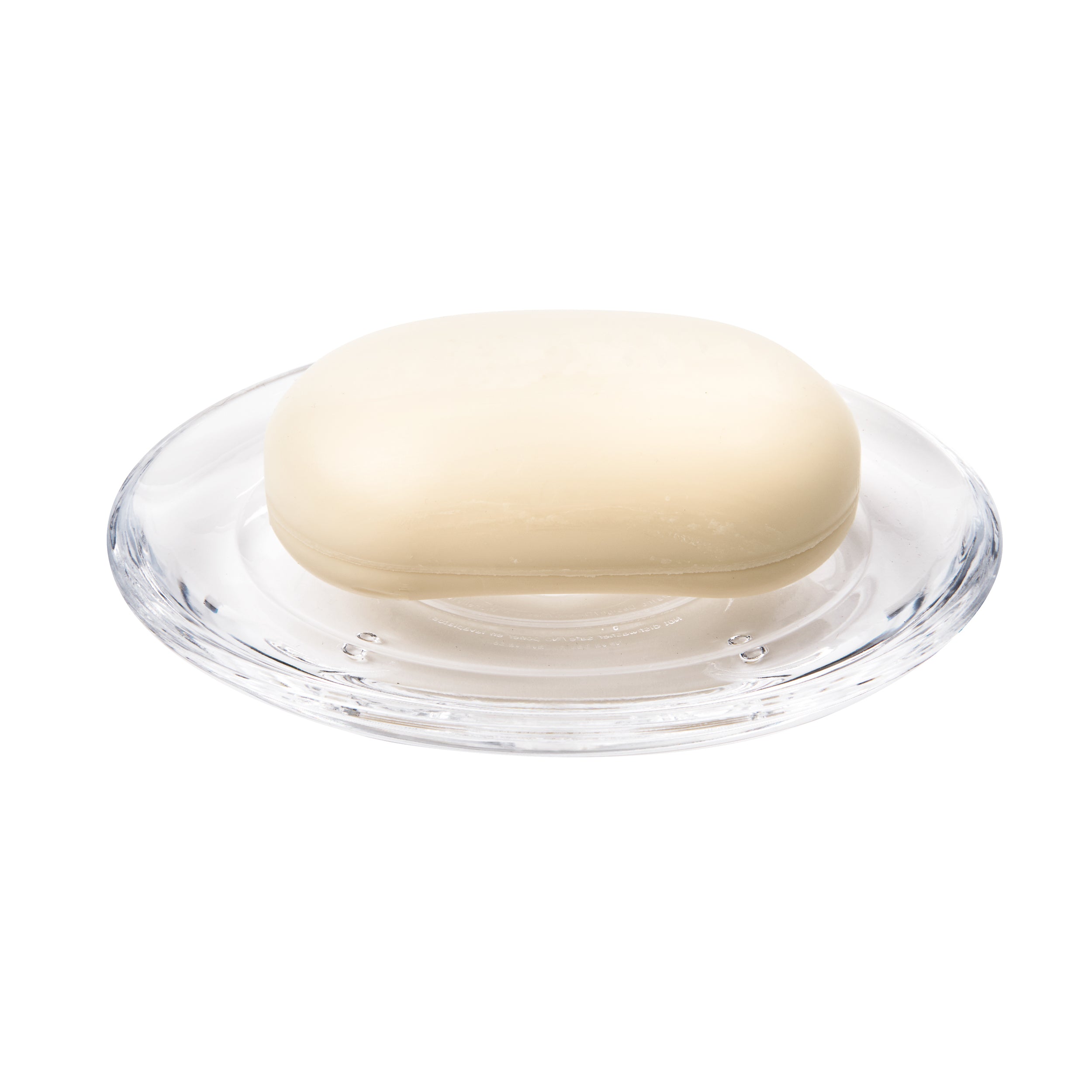 DROPLET SOAP DISH CLEAR