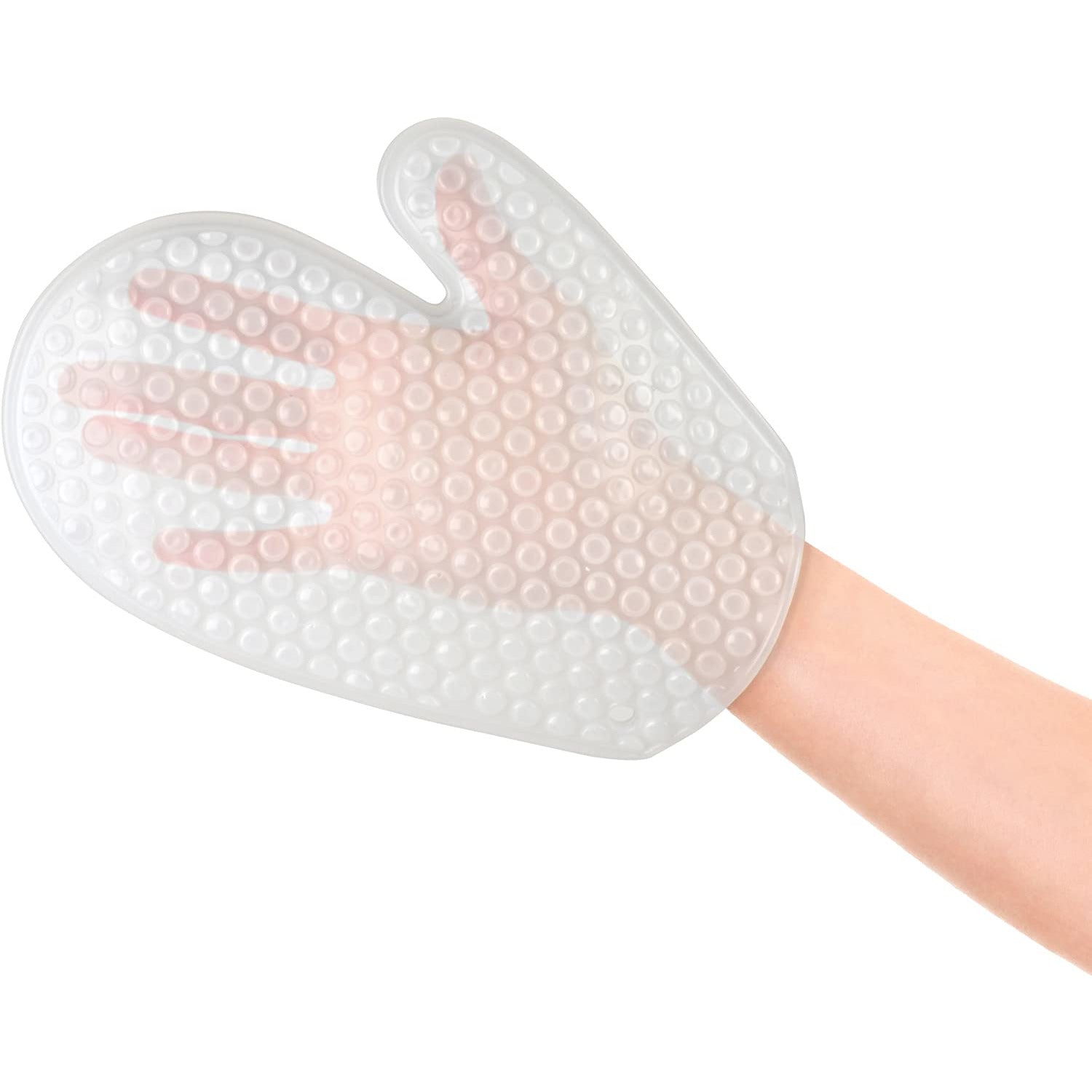 Bubble pack oven mitt