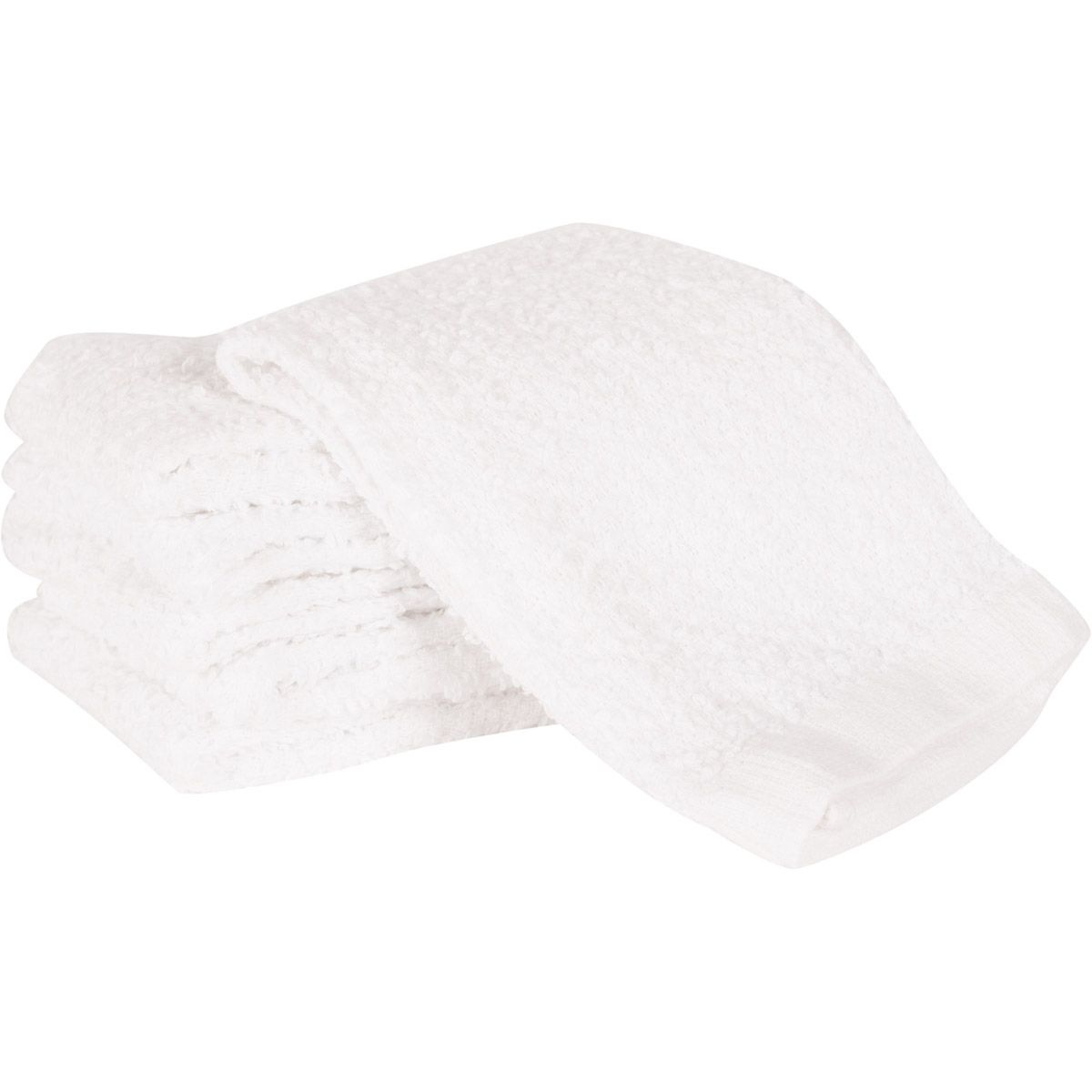 Barmop Dish Cloth White Set of 6