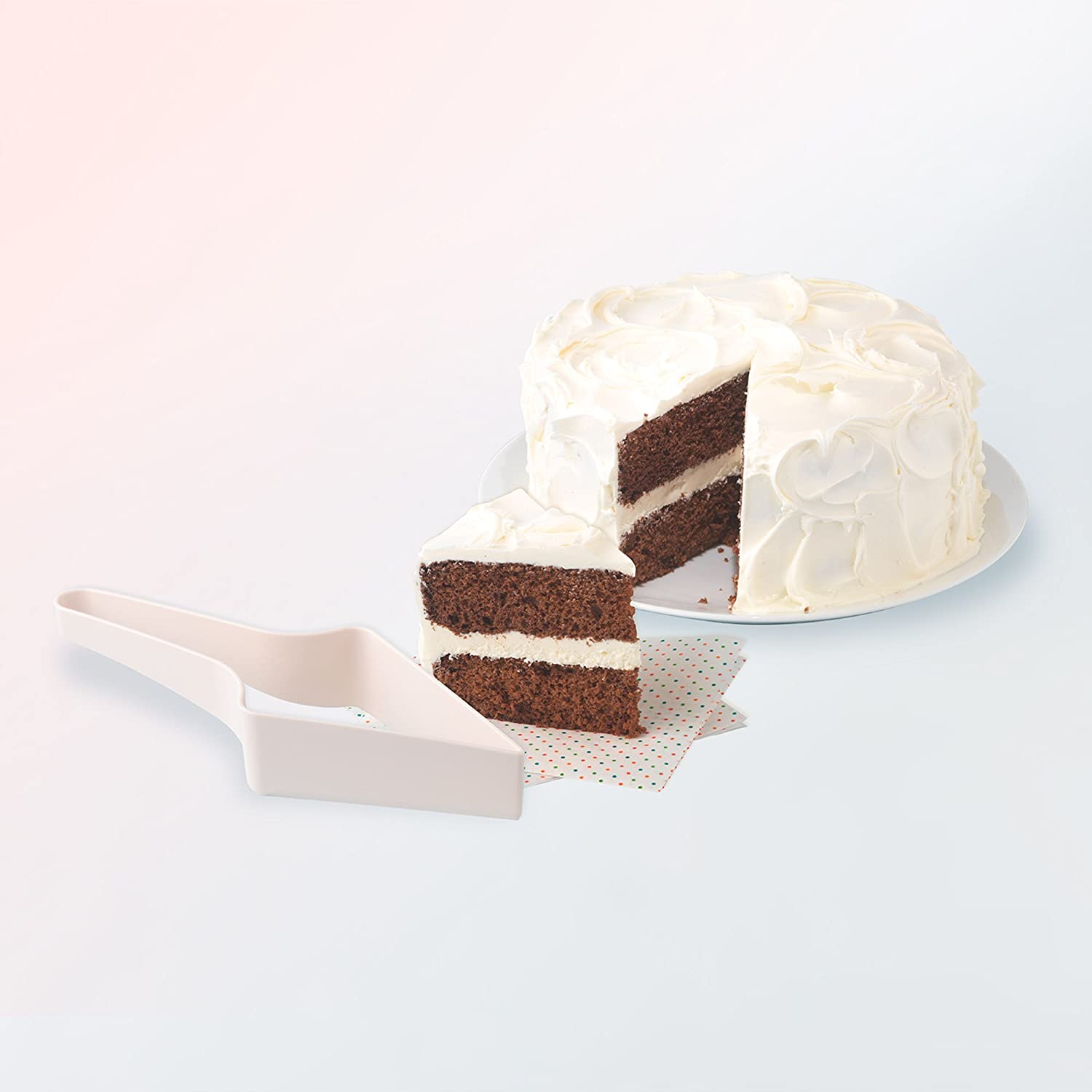 8 Portion Cake Cutter Slicer and Server