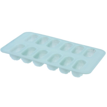 12-Cup Chocolate Covered Cookie Mold 4 Shapes Blue