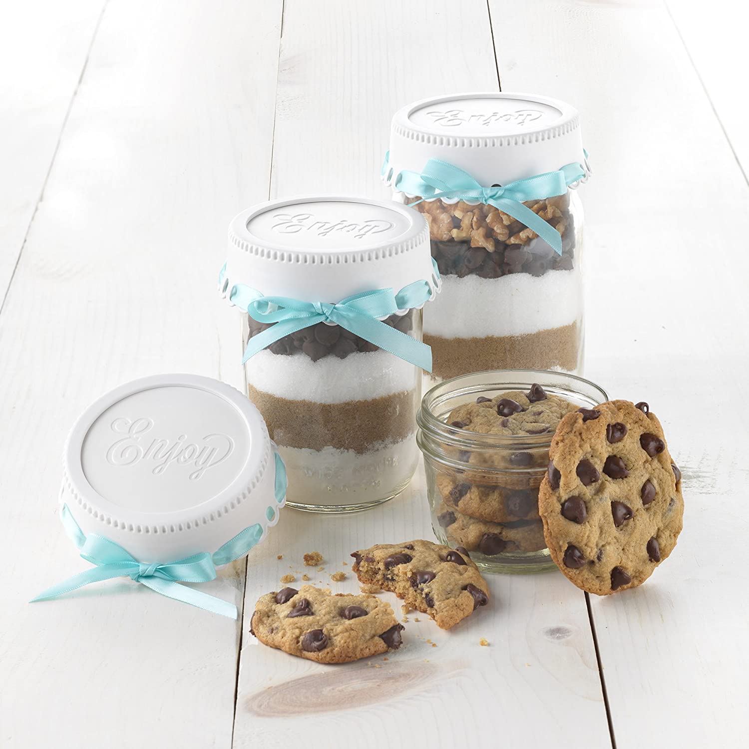 3 pack Giftable Mason Jar Lid