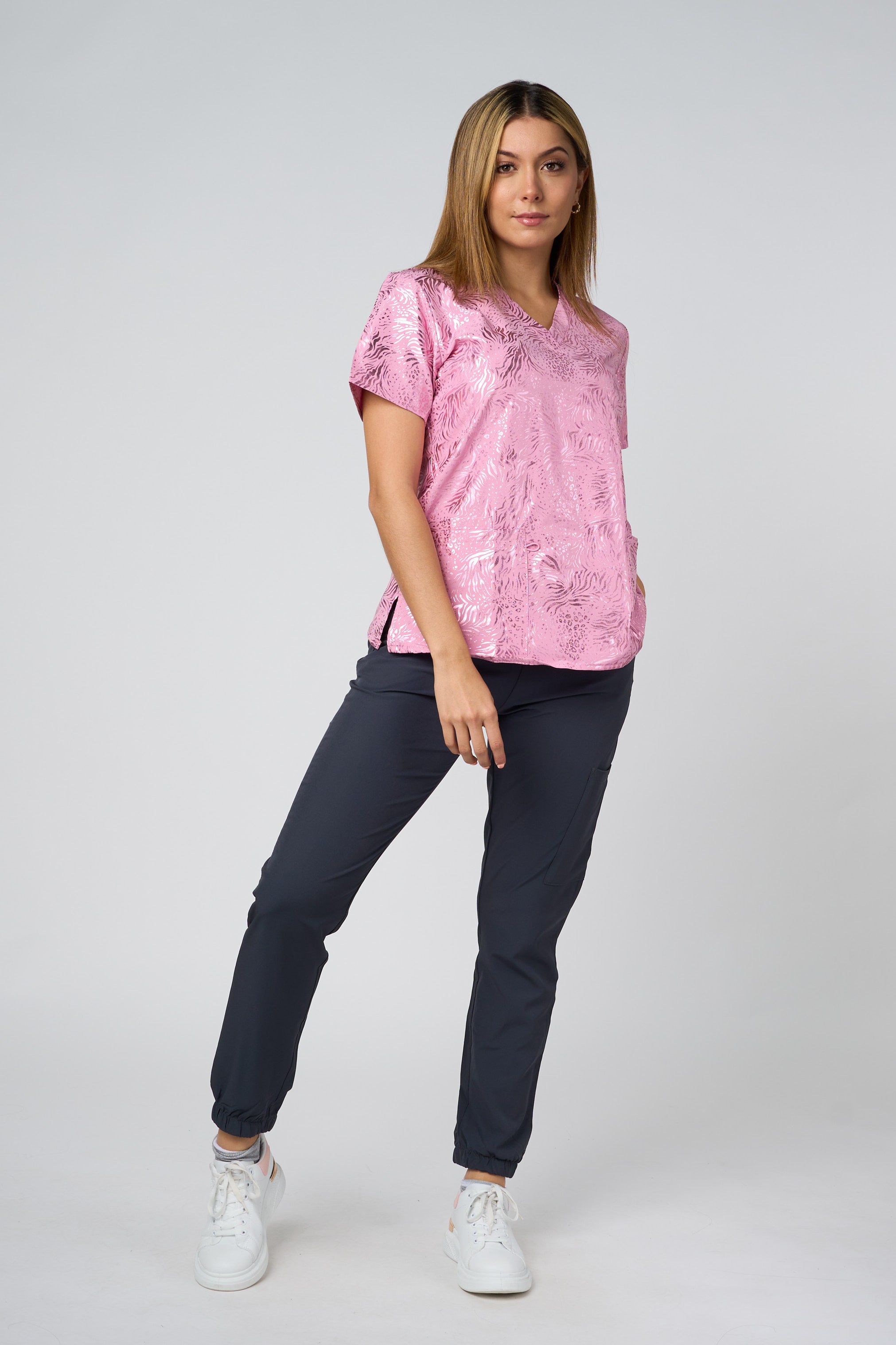 UF-605F-5010 CAMISA DUSTY PINK