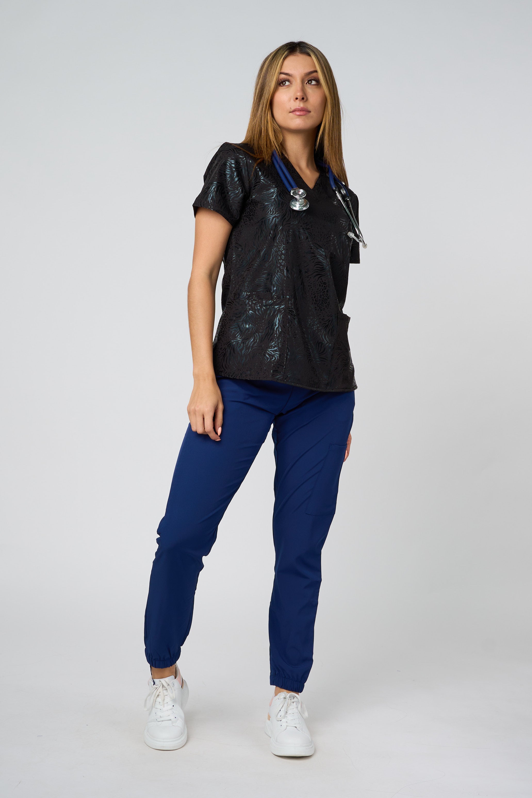 UF-605F-5010 CAMISA BLACK