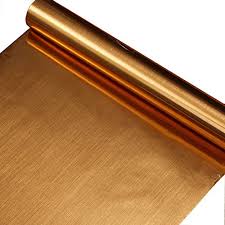 Creative Covering Self-Adhesive Shelf and Drawer Liner Brass 18" x 6 ft.
