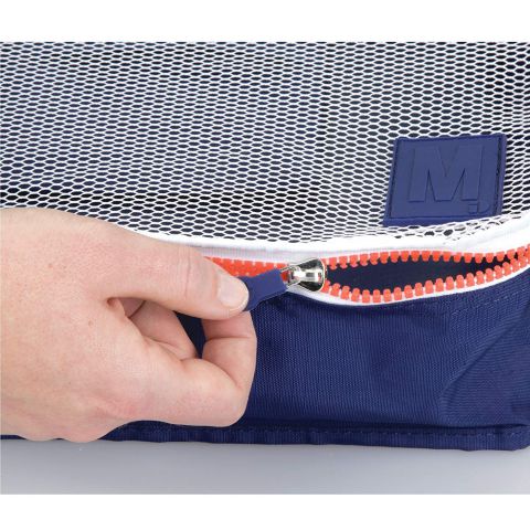 Navy & Orange Packing Cubes Set of 3