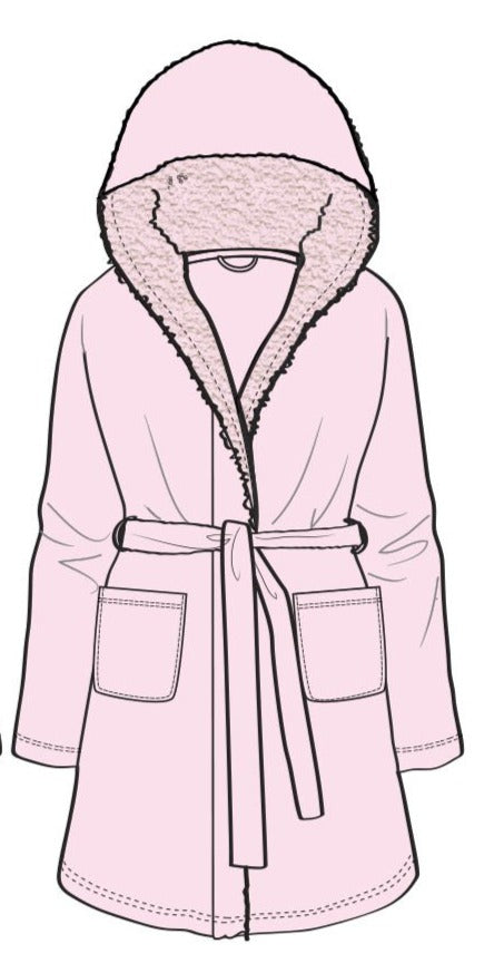 Snowed in wrap rose