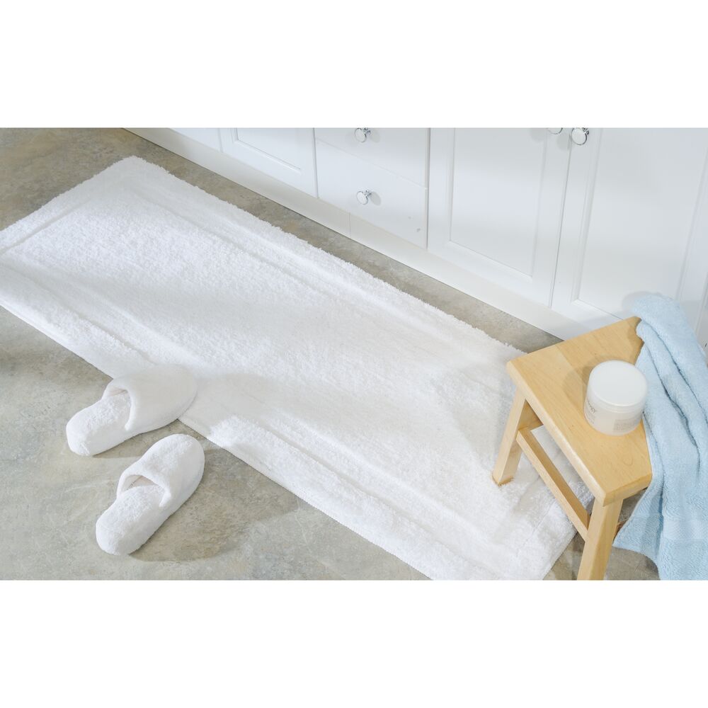 Spa Rug White 60" x21"