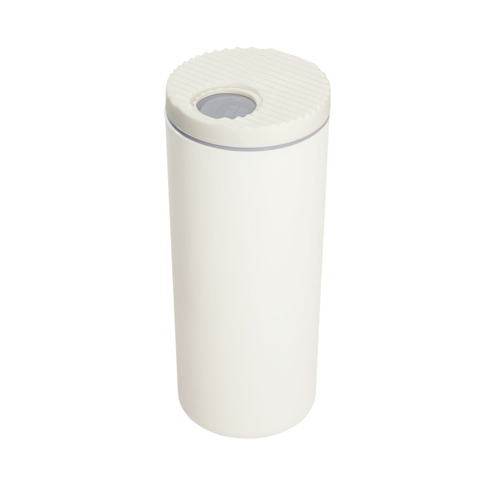 Cupholder Wipes Dispenser Coconut with Gray Accents