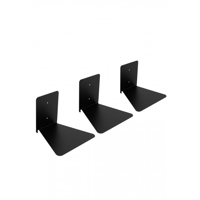CONCEAL INVISIBLE SHELF LARGE BLACK SET OF 3