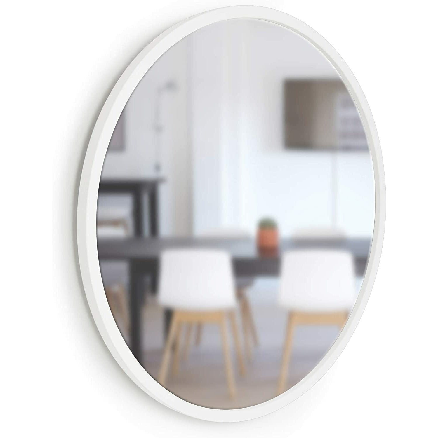 HUB MIRROR 24" WHITE