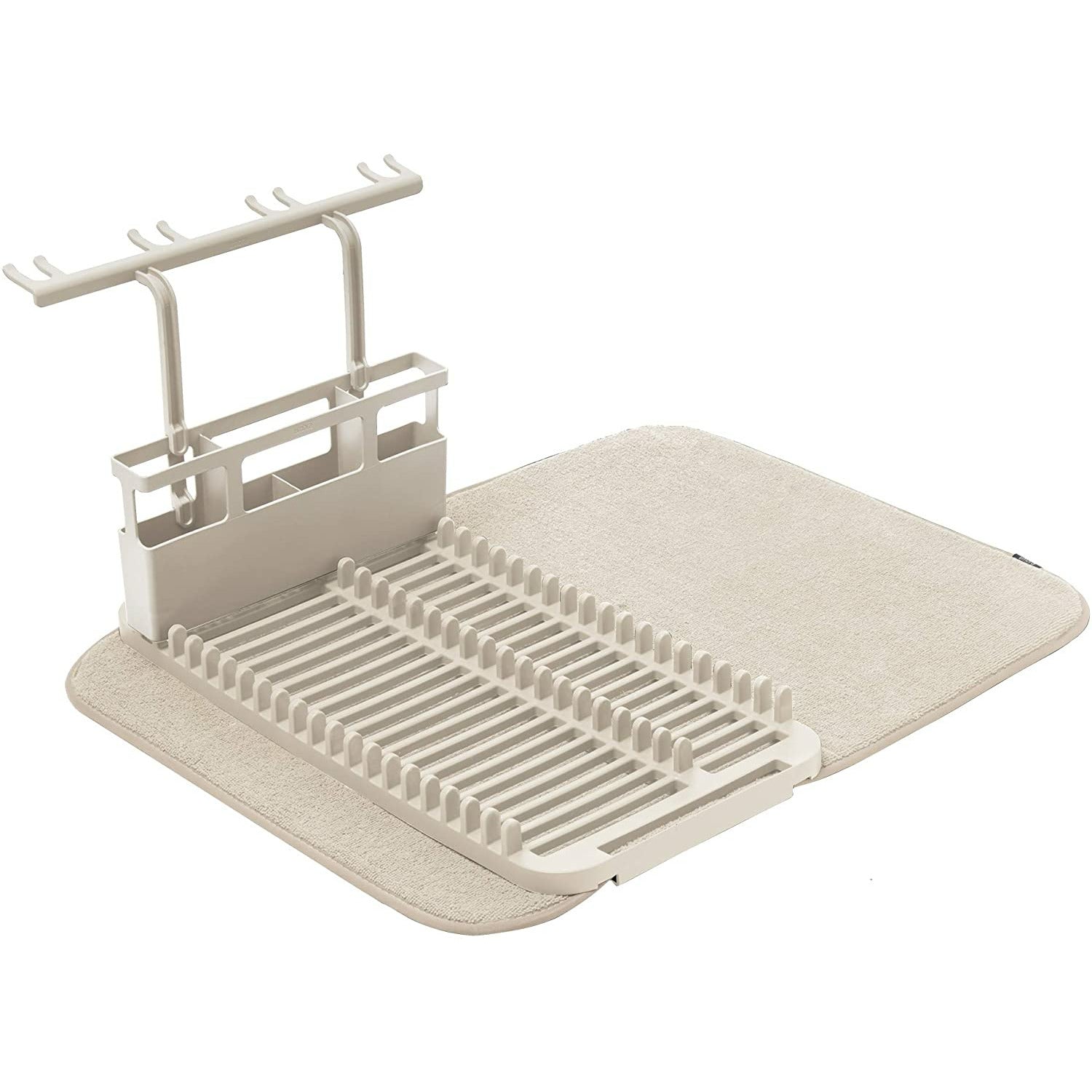 UDRY DISHRACK W / DRY MAT & steamware holder- linen