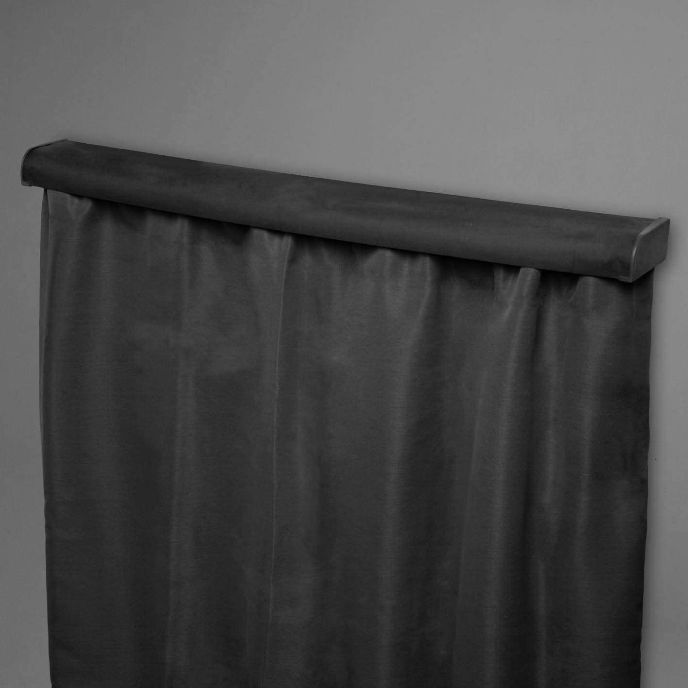 Charcoal Blackout Valance
