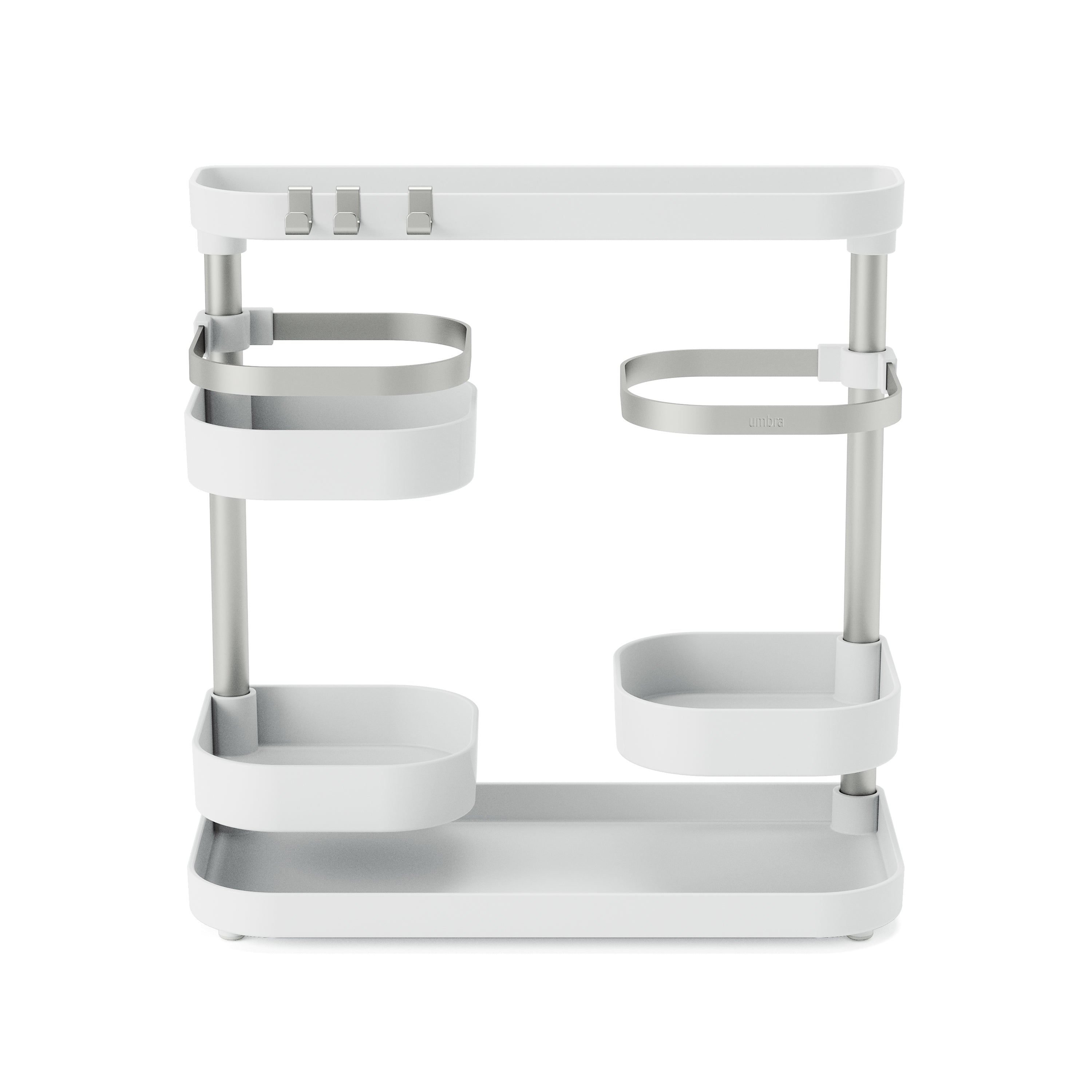 HOLSTER MULTI LEVEL ORGANIZER WHITE/NICKEL