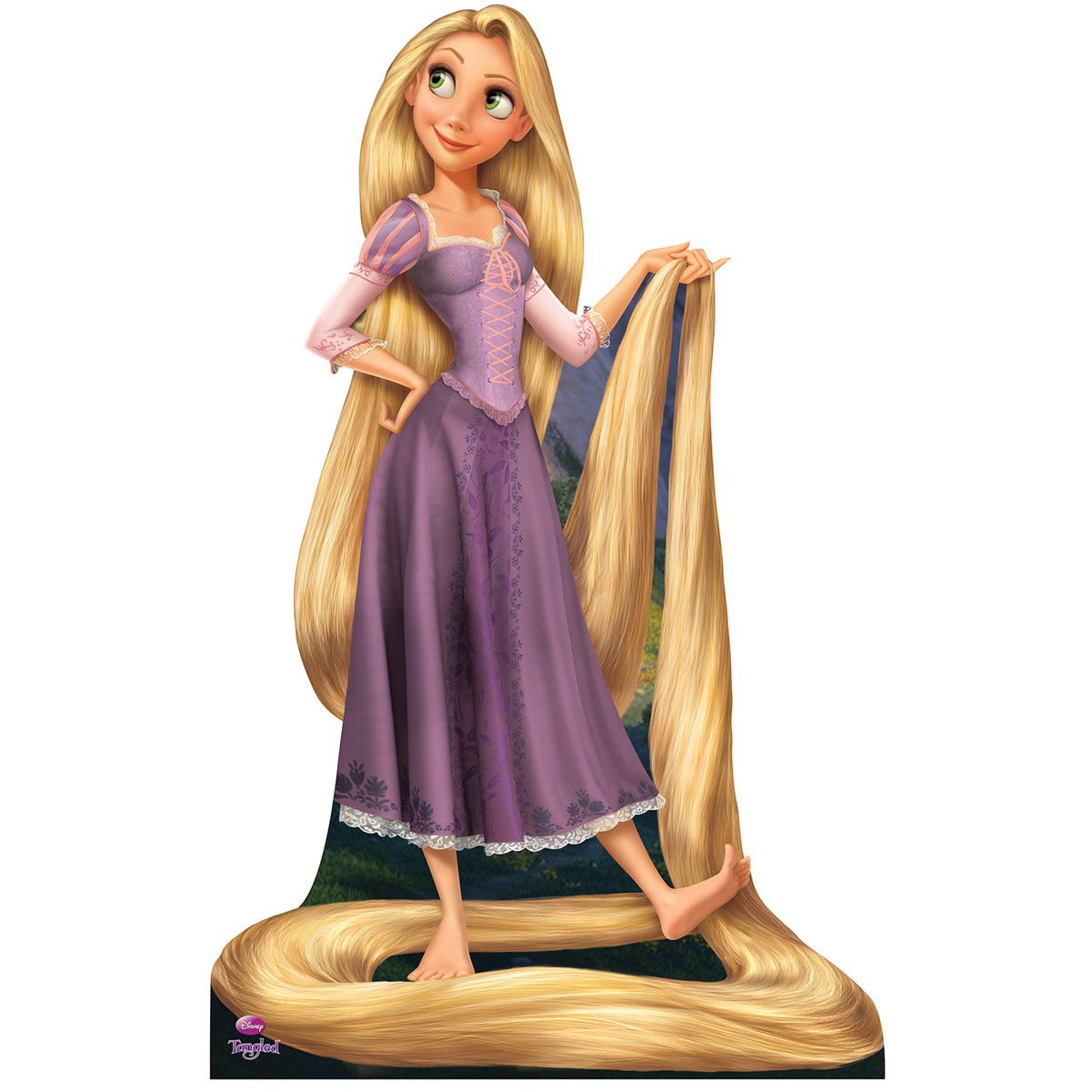 Rapunzel Soporte de cartón