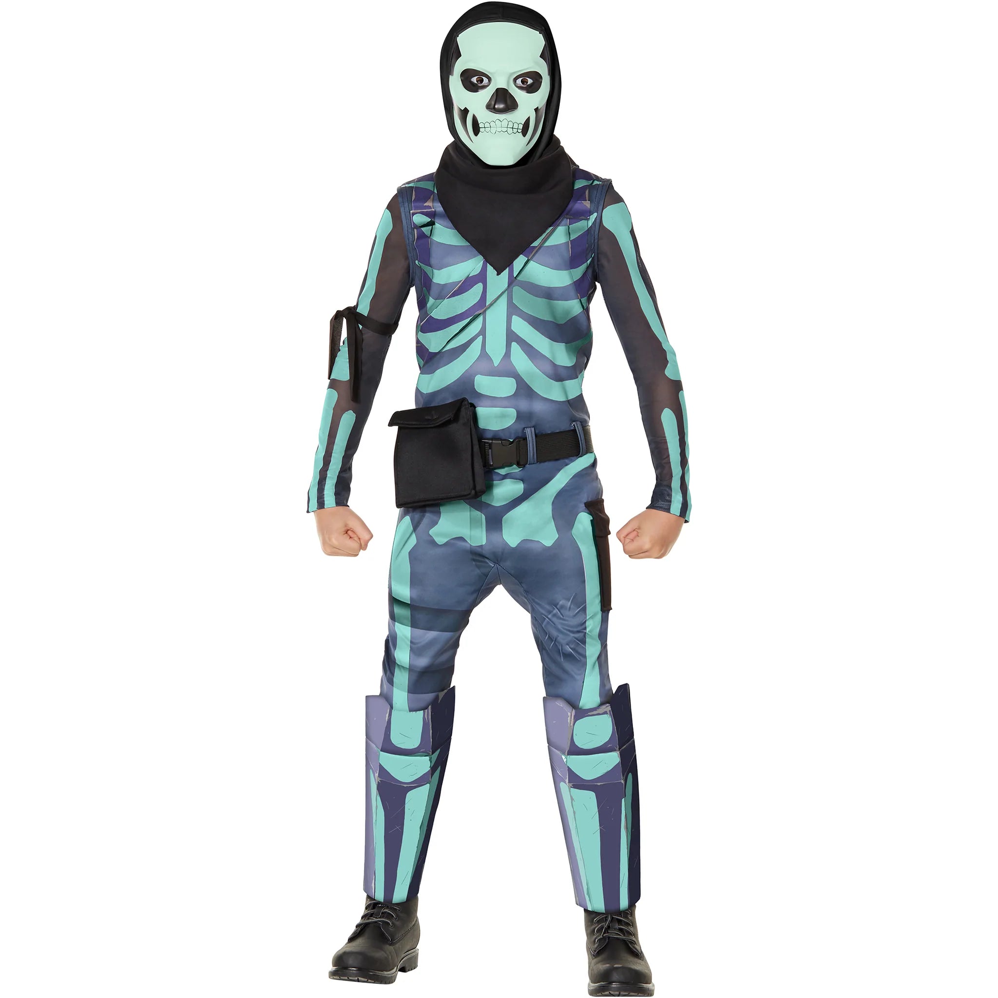 Fortnite Glow In The Dark Skull Trooper Costume