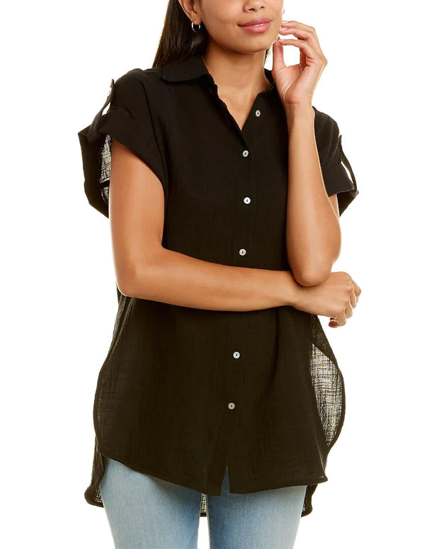 Blouse Very Black - Nanette Lepore