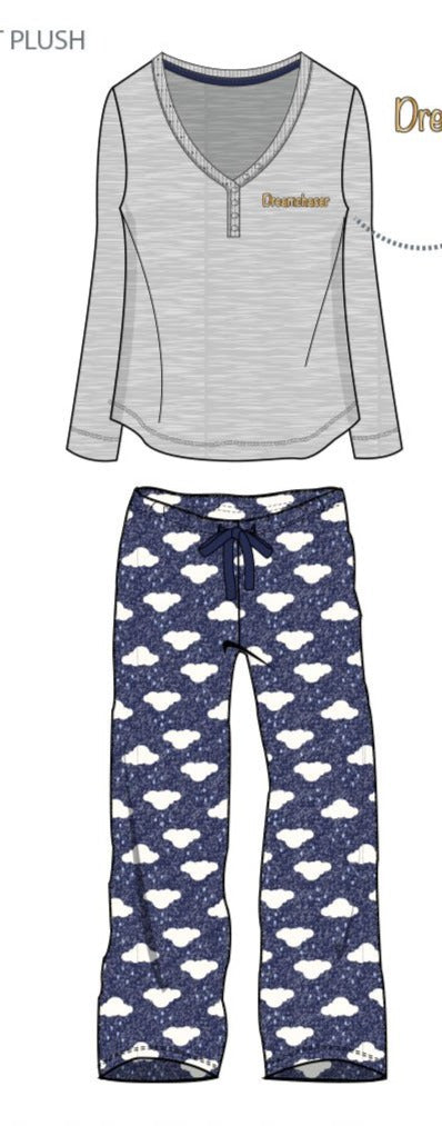 Winter wonderland pajama set Heather grey