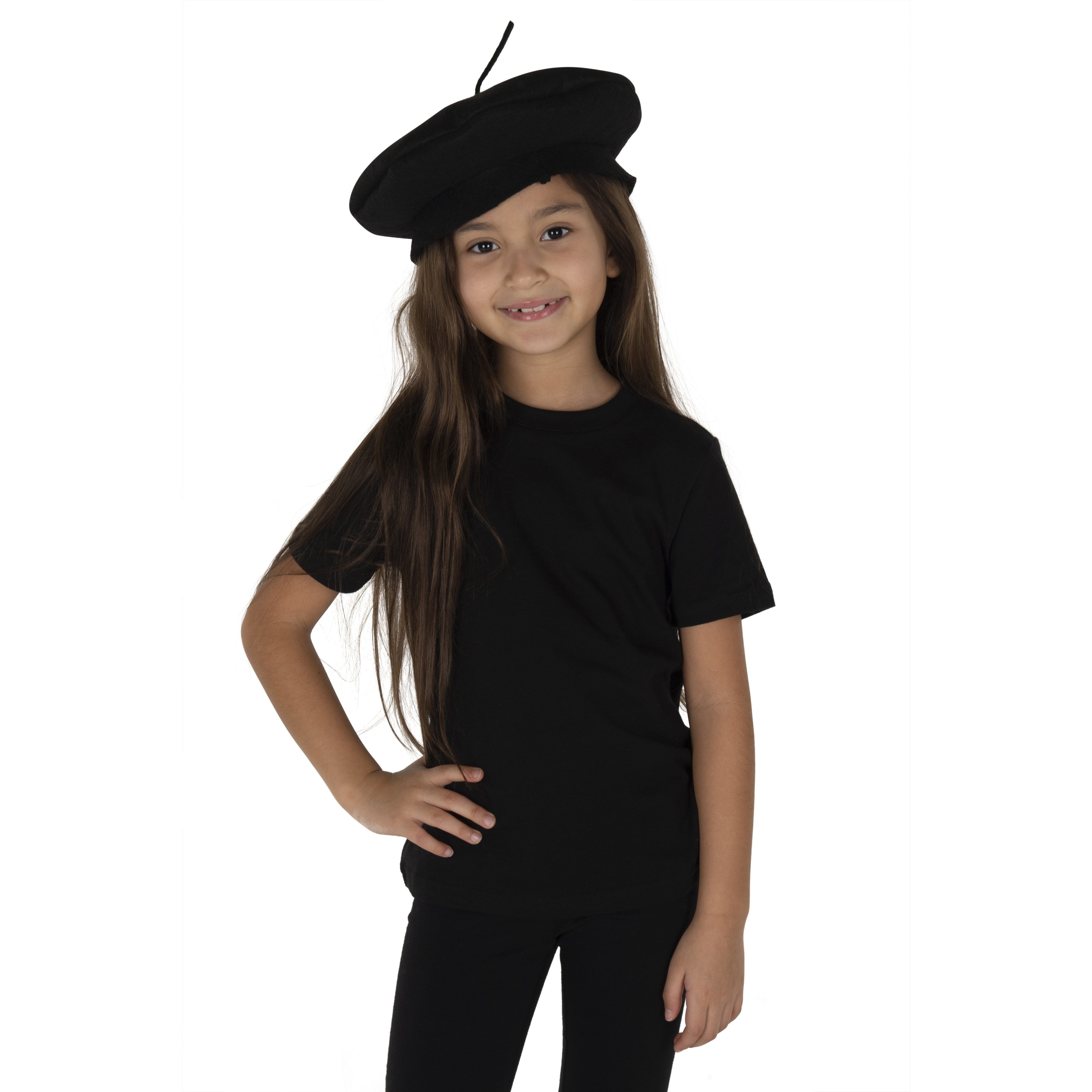 Black Beret Hat